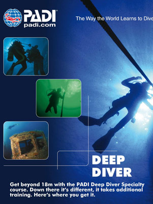 PADI Deep Diving Brisbane