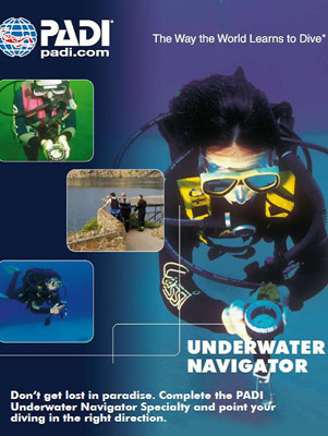 PADI Underwater Navigator Brisbane